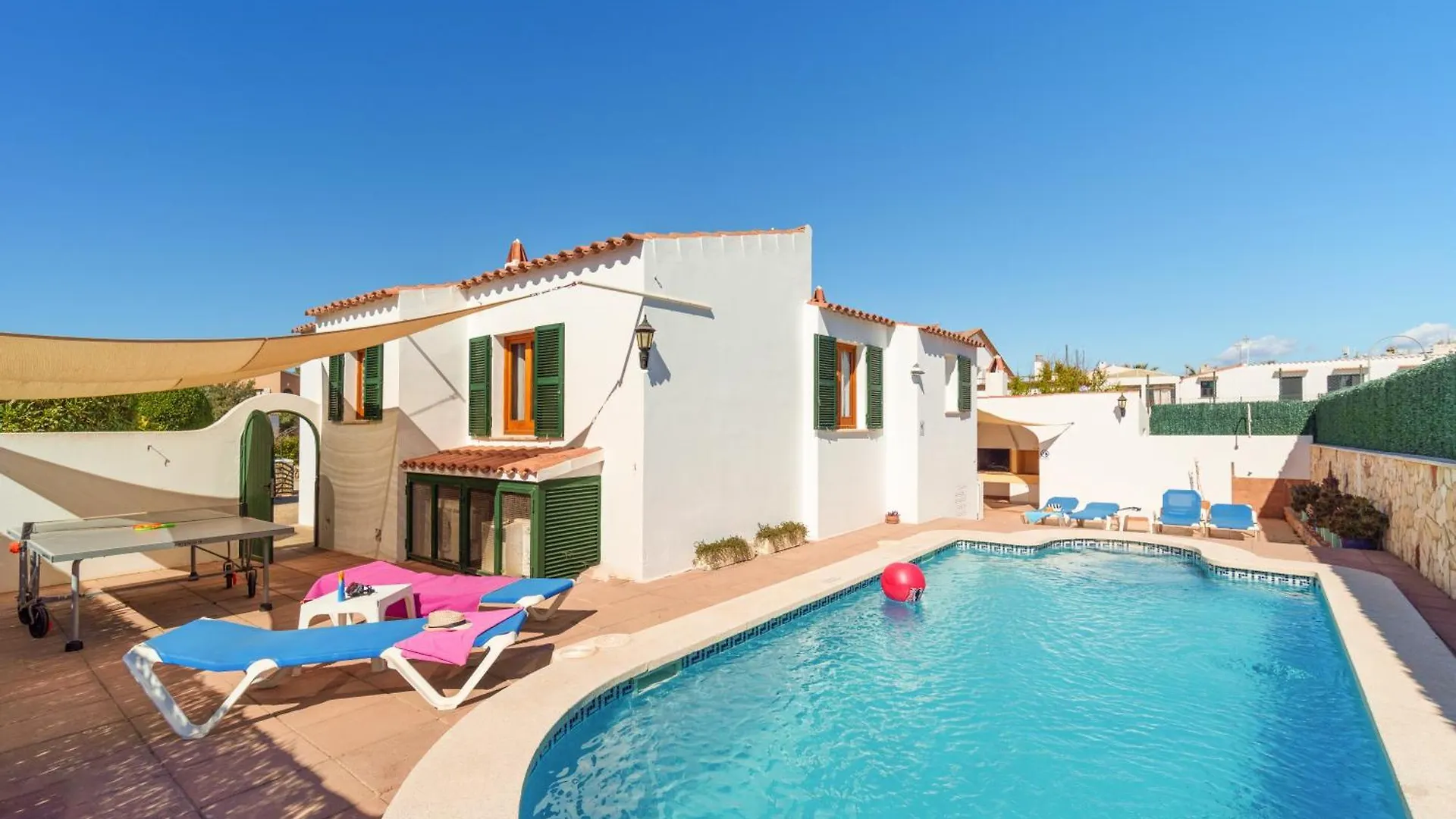 Oliver Villa Con Piscina Y Aire Acondicionado Cala en Bosch İspanya
