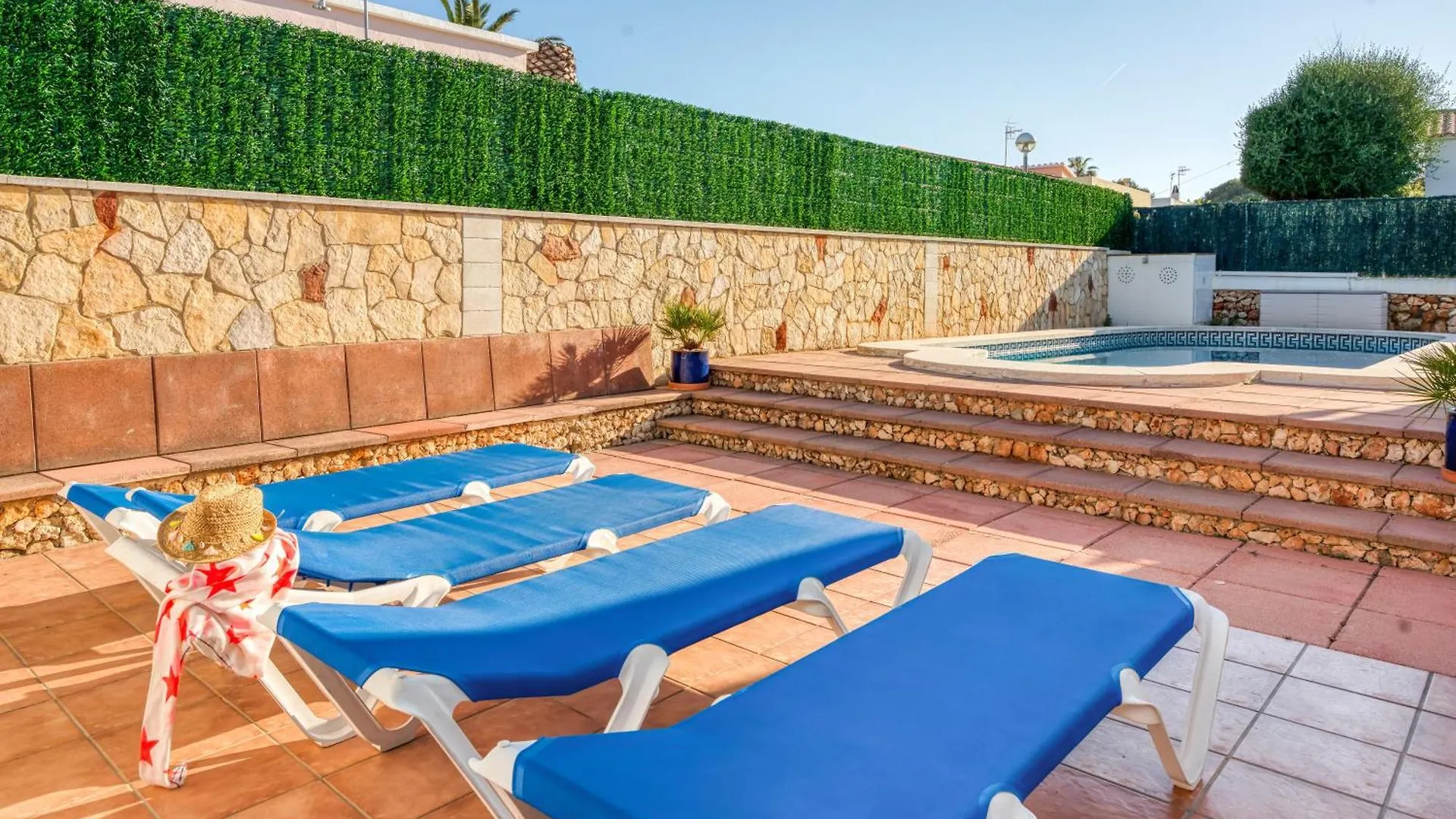 Oliver Villa Con Piscina Y Aire Acondicionado Cala en Bosch 0*,  İspanya